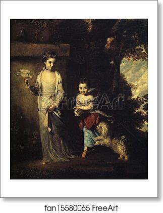 Free art print of Ladies Amabel and Mary Jemima Yorke by Sir Joshua Reynolds