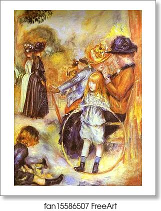 Free art print of Le Jardin du Luxembourg by Pierre-Auguste Renoir Free art print of Le Jardin du Luxembourg by Pierre-Auguste Renoir