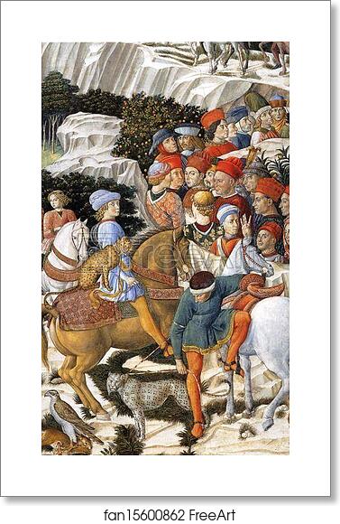 Free art print of Procession of the Magus Caspar. Detail by Benozzo Gozzoli Free art print of Procession of the Magus Caspar. Detail by Benozzo Gozzoli