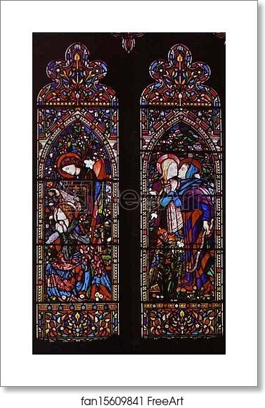 Free art print of Annunciation by Sir Edward Coley Burne-Jones Free art print of Annunciation by Sir Edward Coley Burne-Jones