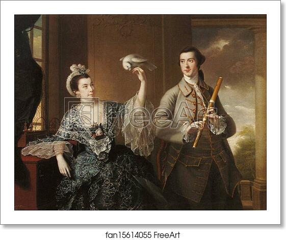 Free art print of Mr and Mrs William Chase by Joseph Wright Of Derby Free art print of Mr and Mrs William Chase by Joseph Wright Of Derby
