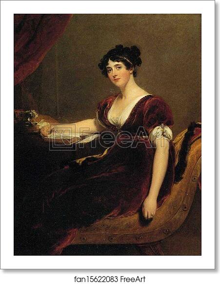 Free art print of Portrait of Mrs. Isaac Cuthbert by Sir Thomas Lawrence Free art print of Portrait of Mrs. Isaac Cuthbert by Sir Thomas Lawrence