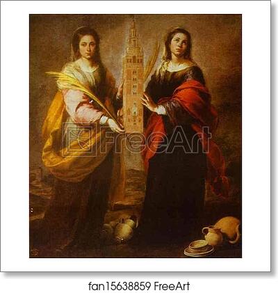 Free art print of St. Justa and St. Rufina by Bartolomé Esteban Murillo Free art print of St. Justa and St. Rufina by Bartolomé Esteban Murillo