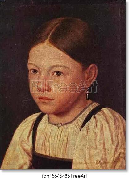 Free art print of Peasant's Girl by Fedor Slavyansky