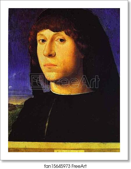 Free art print of A Young Man by Antonello Da Messina Free art print of A Young Man by Antonello Da Messina