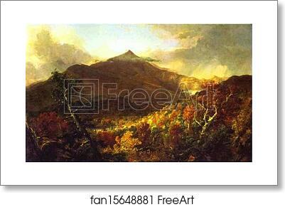 Free art print of Schroon Mountain, Adirondacks by Thomas Cole