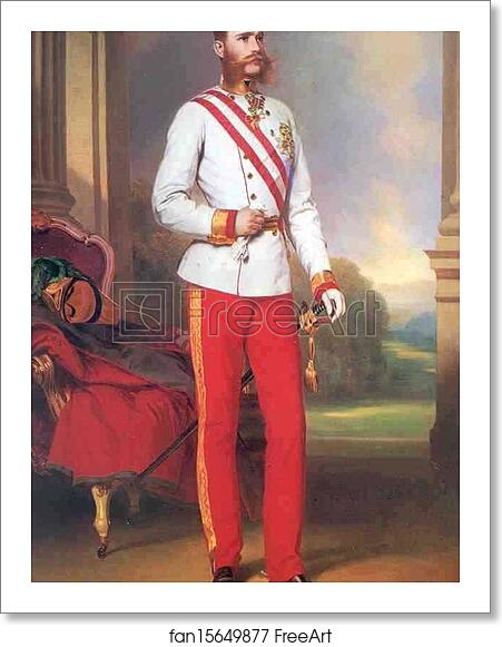 Free art print of Emperor Franz Josef by Franz Xavier Winterhalter Free art print of Emperor Franz Josef by Franz Xavier Winterhalter
