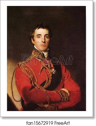 Free art print of Portrait of Arthur Wellesley, 1st Duke of Wellington (1769-1852) by Sir Thomas Lawrence