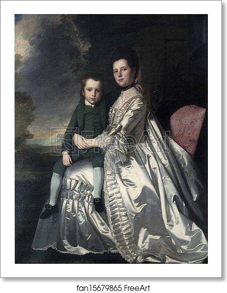 Free art print of Portrait of a Lady and a Child by George Romney Free art print of Portrait of a Lady and a Child by George Romney