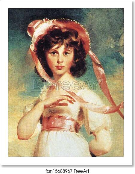 Free art print of Sarah Barrett Moulton ('Pinkie') (1783-95). Detail by Sir Thomas Lawrence Free art print of Sarah Barrett Moulton ('Pinkie') (1783-95). Detail by Sir Thomas Lawrence