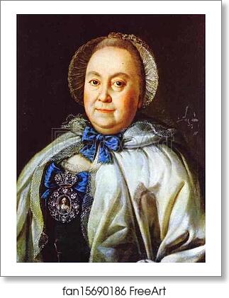 Free art print of Portrait of Countess M. A. Rumyantzeva by Aleksey Antropov
