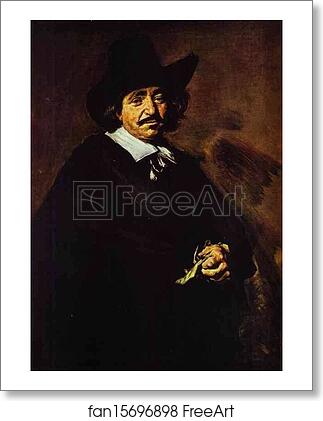 Free art print of Portrait of a Man by Frans Hals