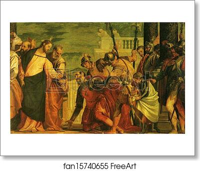 Free art print of Jesus and the Centurion by Paolo Veronese