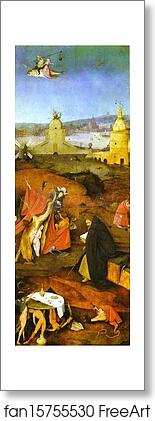 Free art print of St. Anthony at Meditation by Hieronymus Bosch