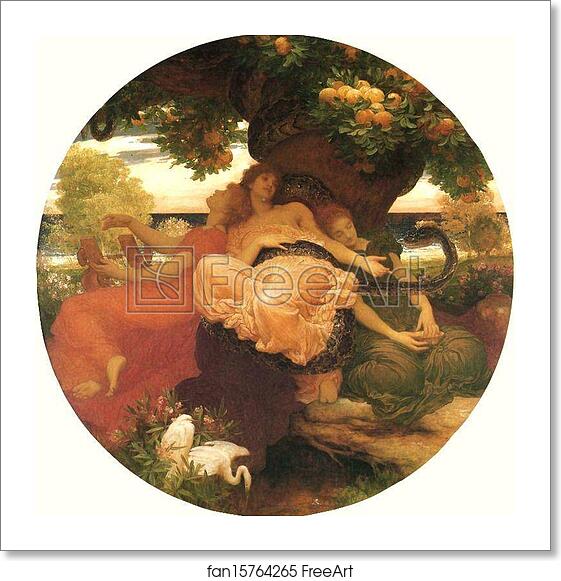 Free art print of The Garden of the Hesperides by Frederick Leighton Free art print of The Garden of the Hesperides by Frederick Leighton