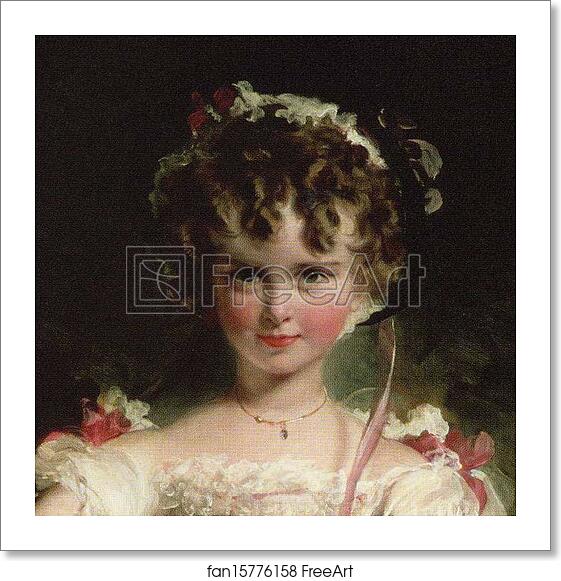 Free art print of Louisa Georgina Augusta Anne Murray (1822-1891). Detail by Sir Thomas Lawrence Free art print of Louisa Georgina Augusta Anne Murray (1822-1891). Detail by Sir Thomas Lawrence