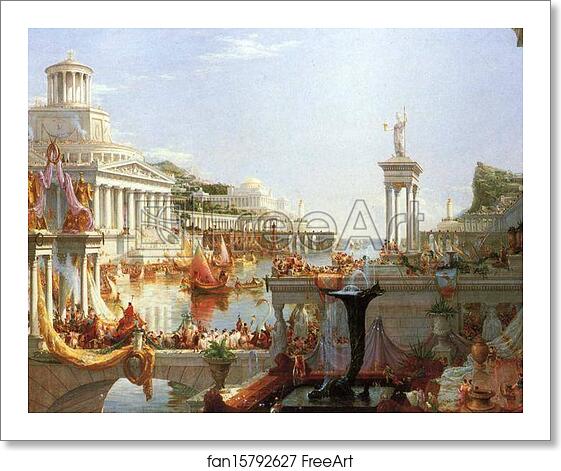 Free art print of The Course of Empire: The Consummation of Empire by Thomas Cole Free art print of The Course of Empire: The Consummation of Empire by Thomas Cole