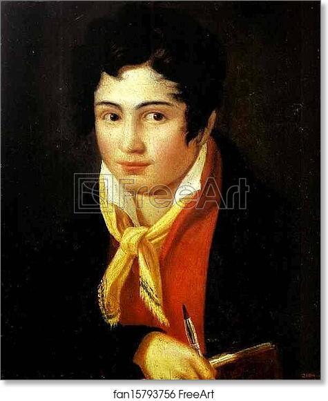 Free art print of Self-portrait by Feodor Bruni