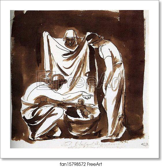 Free art print of Nature Unveiling Herself to the Infant Shakespeare by George Romney Free art print of Nature Unveiling Herself to the Infant Shakespeare by George Romney