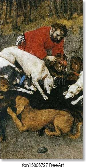 Free art print of Les trÄ�s riches heures du Duc de Berry. December. Chateau de Vincennes. Detail by Limbourg Brothers