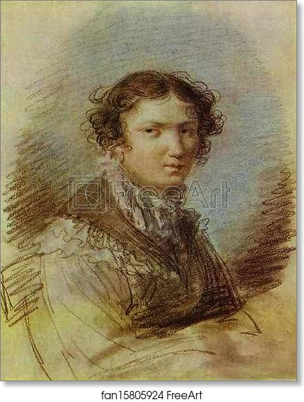 Free art print of Portrait of V. A. Tomilova by Orest Kiprensky