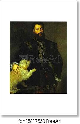 Free art print of Portrait of Federico II Gonzaga by Titian