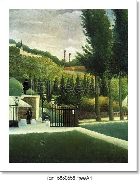 Free art print of The Customs Post by Henri Rousseau Free art print of The Customs Post by Henri Rousseau