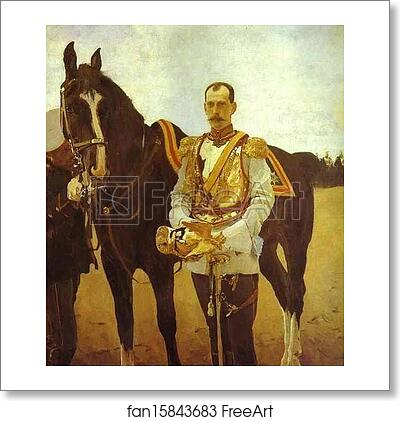 Free art print of Portrait of Grand Duke Pavel Alexandrovich by Valentin Serov