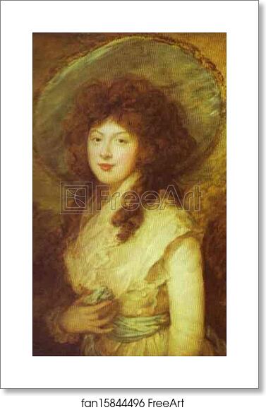 Free art print of Miss Catherine Tatton by Thomas Gainsborough