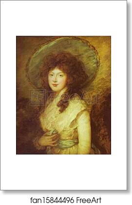 Free art print of Miss Catherine Tatton by Thomas Gainsborough