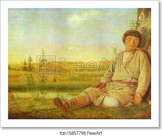 Free art print of Sleeping Herd-Boy by Alexey Venetsianov Free art print of Sleeping Herd-Boy by Alexey Venetsianov