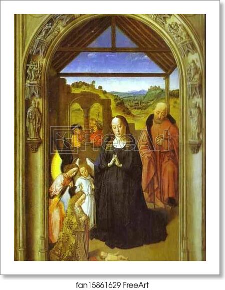 Free art print of The Adoration of the Angels by Dieric Bouts The Elder Free art print of The Adoration of the Angels by Dieric Bouts The Elder