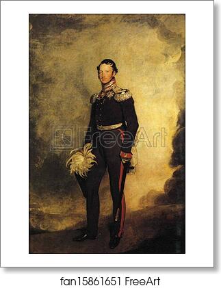 Free art print of Frederick William III, King of Prussia (1770-1840) by Sir Thomas Lawrence