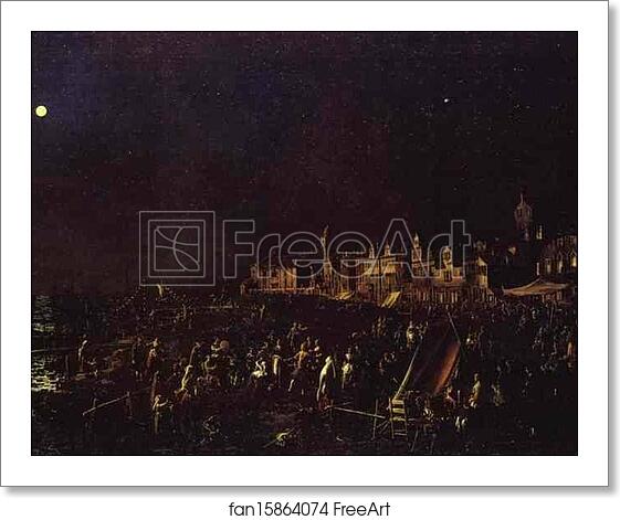 Free art print of The Vigilia di S. Marta by Giovanni Antonio Canale, Called Canaletto Free art print of The Vigilia di S. Marta by Giovanni Antonio Canale, Called Canaletto