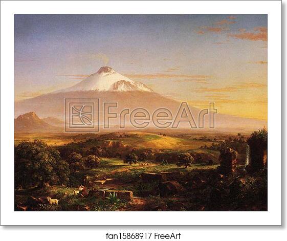 Free art print of Mount Etna by Thomas Cole Free art print of Mount Etna by Thomas Cole