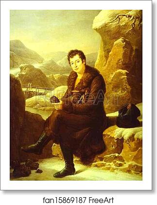 Free art print of Portrait of Nikolay Demidov (1773-1828) by Salvator Tonci (Aka Nikolay Ivanovich Tonci)