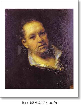 Free art print of Self-Portrait by Francisco De Goya Y Lucientes