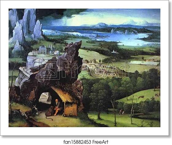 Free art print of Landscape with St. Jerome by Joahim Patinir Free art print of Landscape with St. Jerome by Joahim Patinir