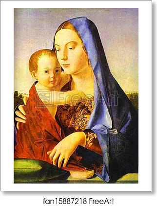 Free art print of Madonna and Child by Antonello Da Messina Free art print of Madonna and Child by Antonello Da Messina