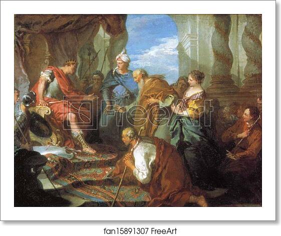 Free art print of Joseph Presenting his Father and Brothers to Pharaoh by François Boucher Free art print of Joseph Presenting his Father and Brothers to Pharaoh by François Boucher