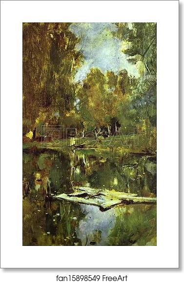 Free art print of Pond in Abramtsevo by Valentin Serov Free art print of Pond in Abramtsevo by Valentin Serov