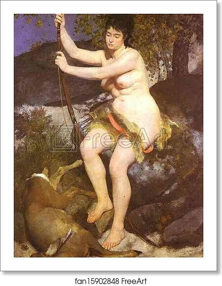 Free art print of Diana by Pierre-Auguste Renoir Free art print of Diana by Pierre-Auguste Renoir