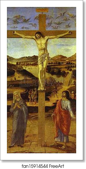 Free art print of Crucifixion by Giovanni Bellini Free art print of Crucifixion by Giovanni Bellini