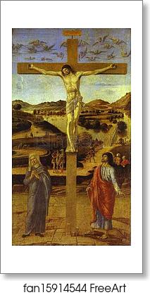 Free art print of Crucifixion by Giovanni Bellini
