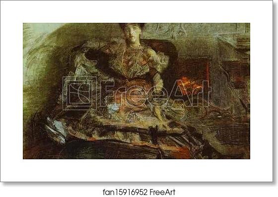Free art print of After the Concert. Portrait of Nadezhda Zabela-Vrubel by Mikhail Vrubel Free art print of After the Concert. Portrait of Nadezhda Zabela-Vrubel by Mikhail Vrubel