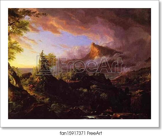 Free art print of The Course of Empire: The Savage State by Thomas Cole Free art print of The Course of Empire: The Savage State by Thomas Cole
