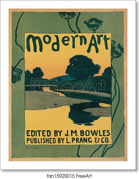 Free art print of La revue "Modern Art", publiée à Boston. by Arthur Wesley Dow