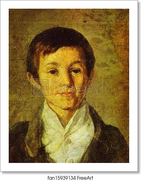 Free art print of Portrait of K. N. Milyukov as a Child by Grigoriy Soroka Free art print of Portrait of K. N. Milyukov as a Child by Grigoriy Soroka