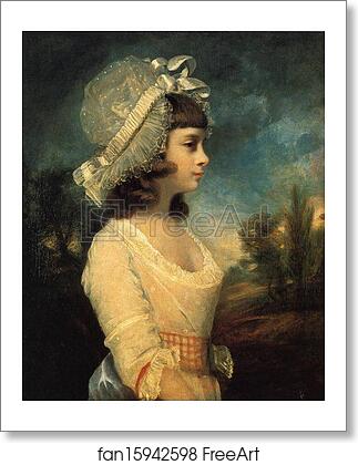 Free art print of Theresa Parker by Sir Joshua Reynolds