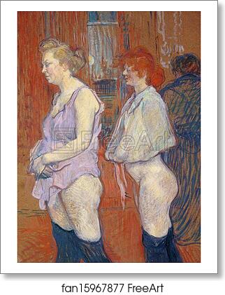 Free art print of Rue de Moulins also called: L'Inspection médicale / The Medical Inspection by Henri De Toulouse-Lautrec Free art print of Rue de Moulins also called: L'Inspection médicale / The Medical Inspection by Henri De Toulouse-Lautrec